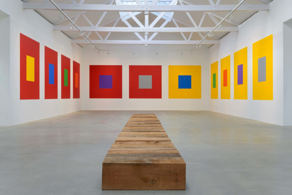 Sol LeWitt-Carl Andre-Monumental Minimal-Galerie Thaddaeus Ropac-Paris Pantin