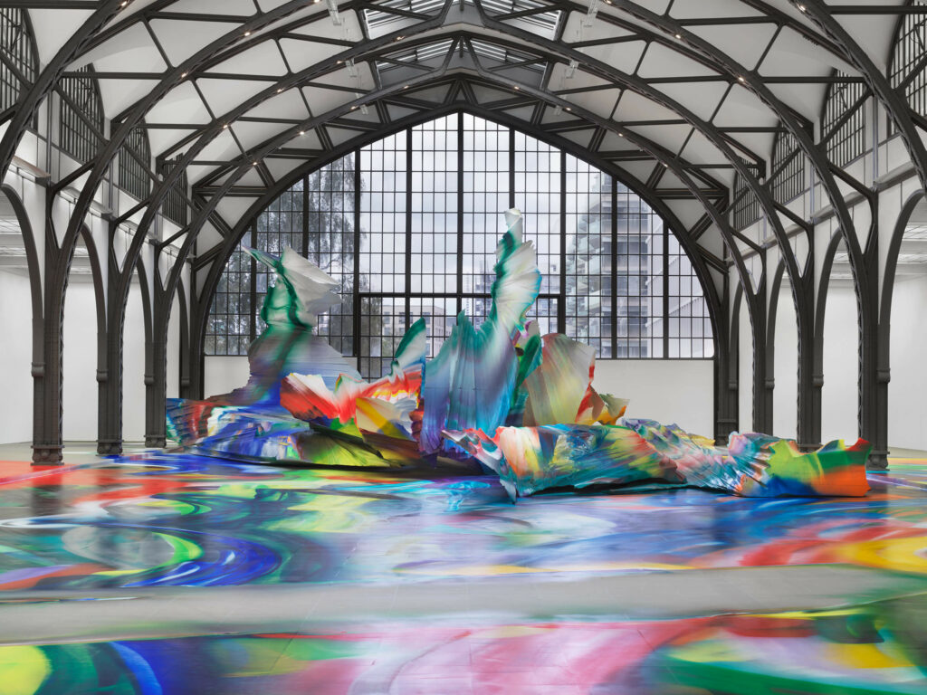 Katharina Grosse-Hamburger Bahnhof-Berlin