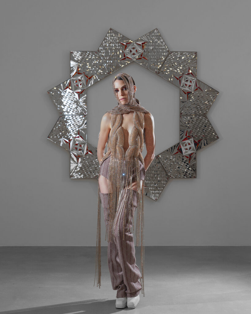 Monir Shahroudy Farmanfarmaian-James Cohan-Mirror Mosaic