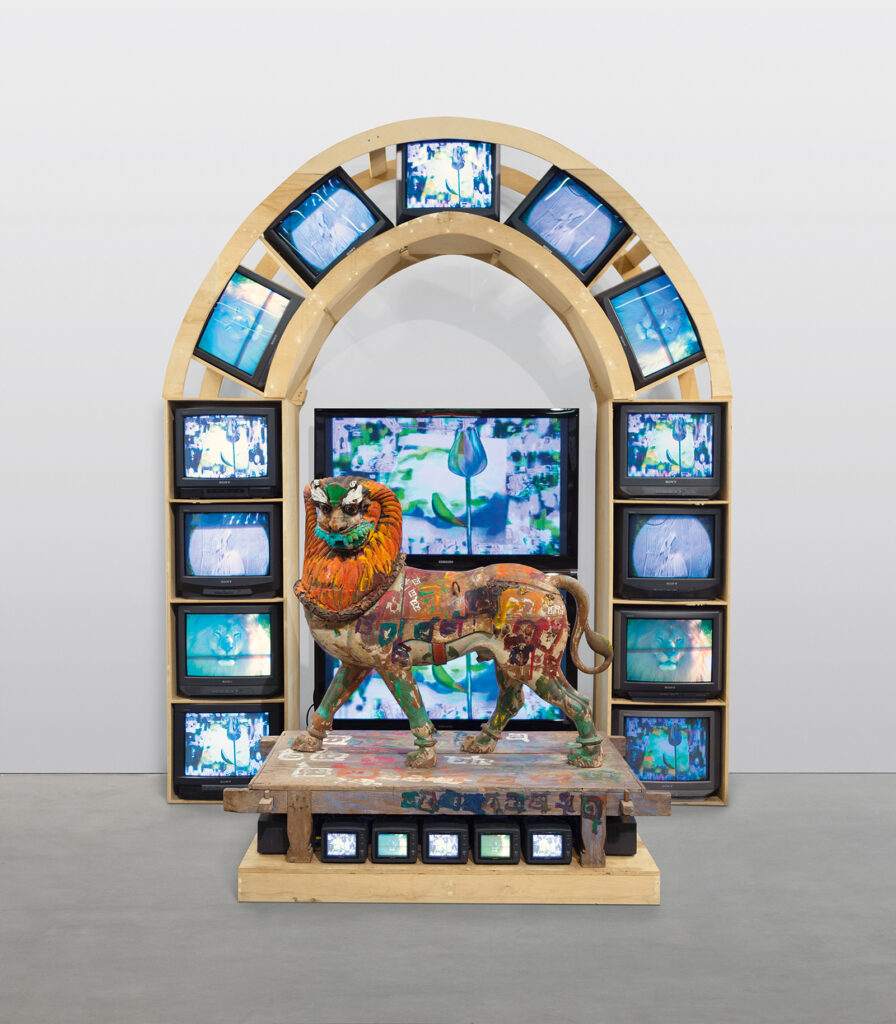 Nam June Paik-Lion-Gagosian